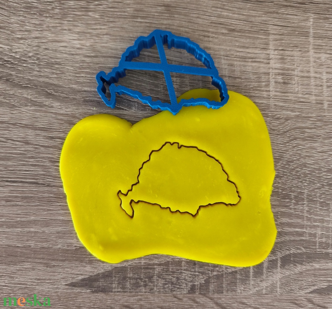 Nagy-Magyarország körvonal sütikiszúró - otthon & életmód - konyhafelszerelés, tálalás - sütés, főzés - sütikiszúró - Meska.hu