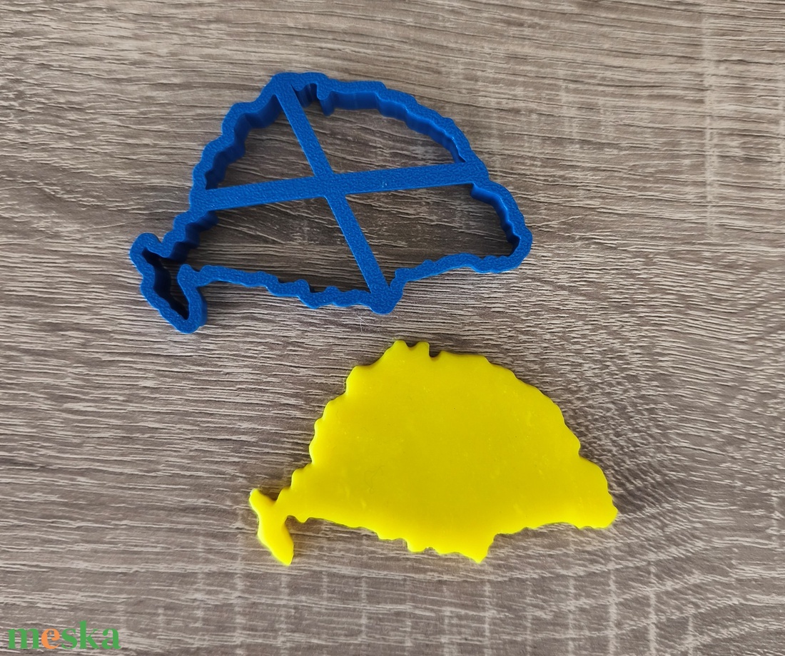 Nagy-Magyarország körvonal sütikiszúró - otthon & életmód - konyhafelszerelés, tálalás - sütés, főzés - sütikiszúró - Meska.hu