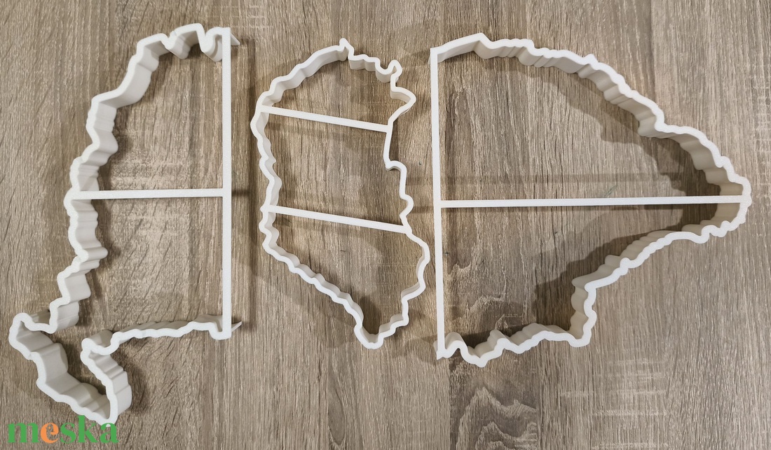 Magyarország körvonali sütikiszúró - otthon & életmód - konyhafelszerelés, tálalás - sütés, főzés - sütikiszúró - Meska.hu