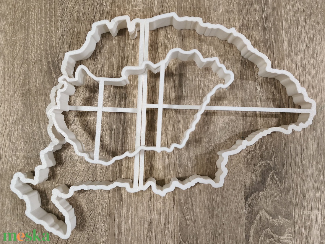 Magyarország körvonali sütikiszúró - otthon & életmód - konyhafelszerelés, tálalás - sütés, főzés - sütikiszúró - Meska.hu