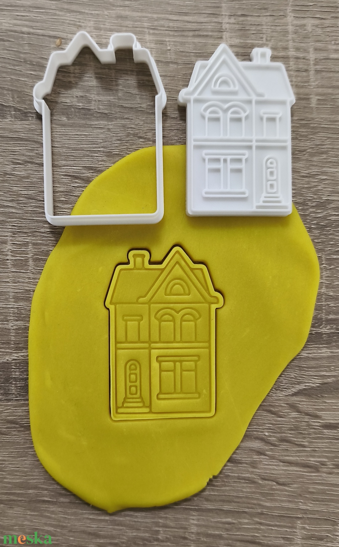 Házikó sütikiszúró - otthon & életmód - konyhafelszerelés, tálalás - sütés, főzés - sütikiszúró - Meska.hu