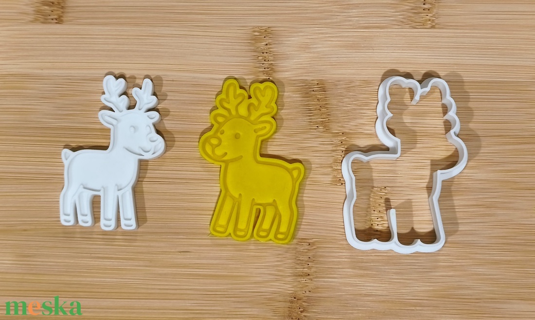 Szarvas sütikiszúró - otthon & életmód - konyhafelszerelés, tálalás - sütés, főzés - sütikiszúró - Meska.hu