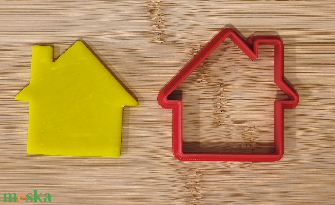 Házikó sütikiszúró  - otthon & életmód - konyhafelszerelés, tálalás - sütés, főzés - sütikiszúró - Meska.hu