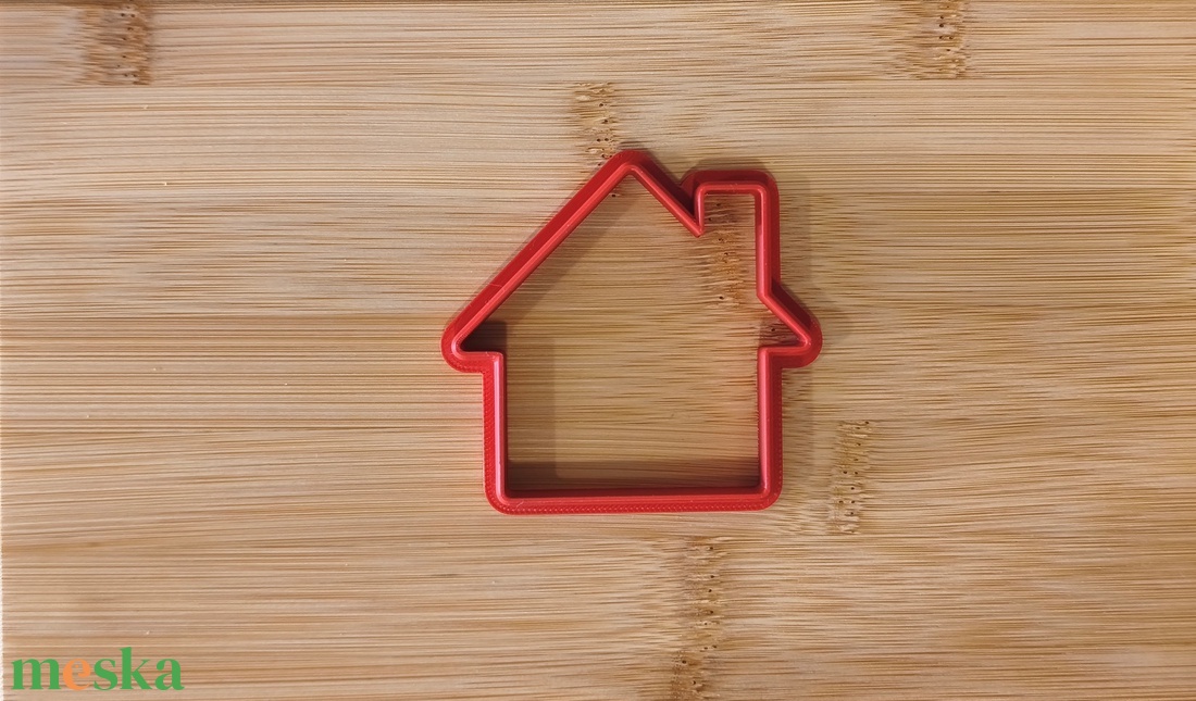 Házikó sütikiszúró  - otthon & életmód - konyhafelszerelés, tálalás - sütés, főzés - sütikiszúró - Meska.hu