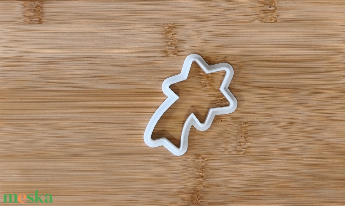 Hullócsillag sütikiszúró  - otthon & életmód - konyhafelszerelés, tálalás - sütés, főzés - sütikiszúró - Meska.hu