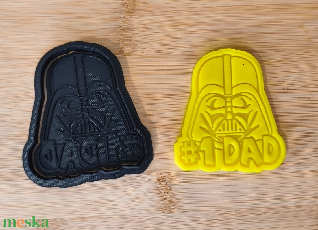 Apák napi Star Wars sütikiszúró - otthon & életmód - konyhafelszerelés, tálalás - sütés, főzés - sütikiszúró - Meska.hu