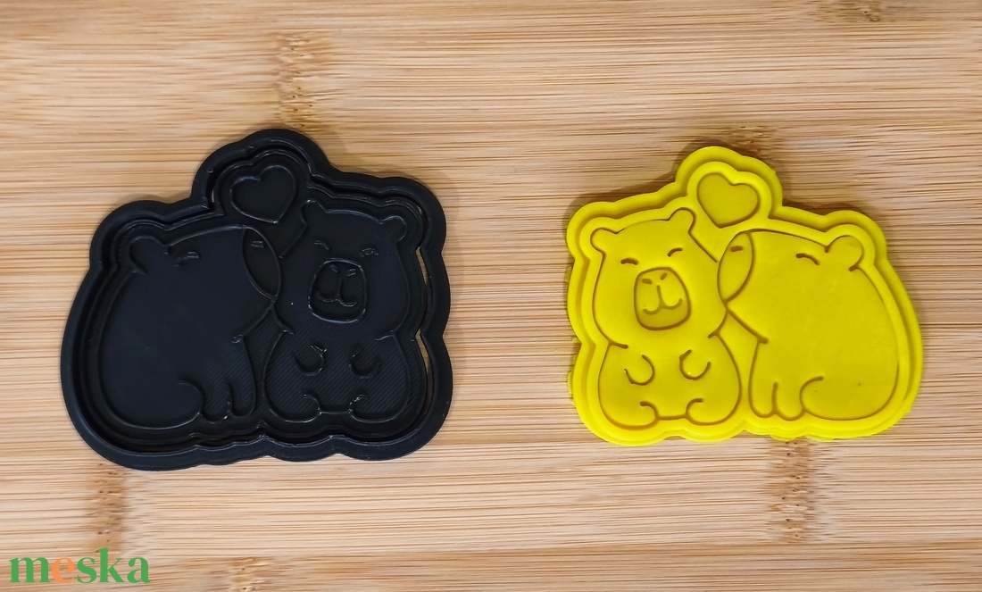 Kapibara sütikiszúró - otthon & életmód - konyhafelszerelés, tálalás - sütés, főzés - sütikiszúró - Meska.hu