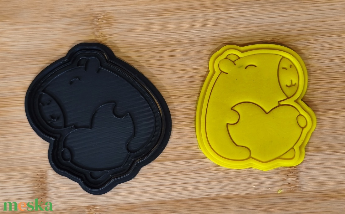 Kapibara sütikiszúró - otthon & életmód - konyhafelszerelés, tálalás - sütés, főzés - sütikiszúró - Meska.hu