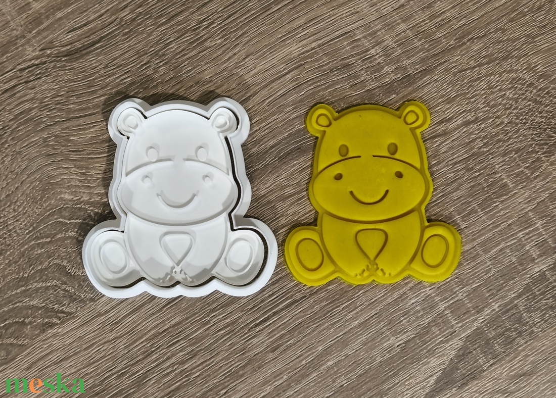 Víziló sütikiszúró - otthon & életmód - konyhafelszerelés, tálalás - sütés, főzés - sütikiszúró - Meska.hu