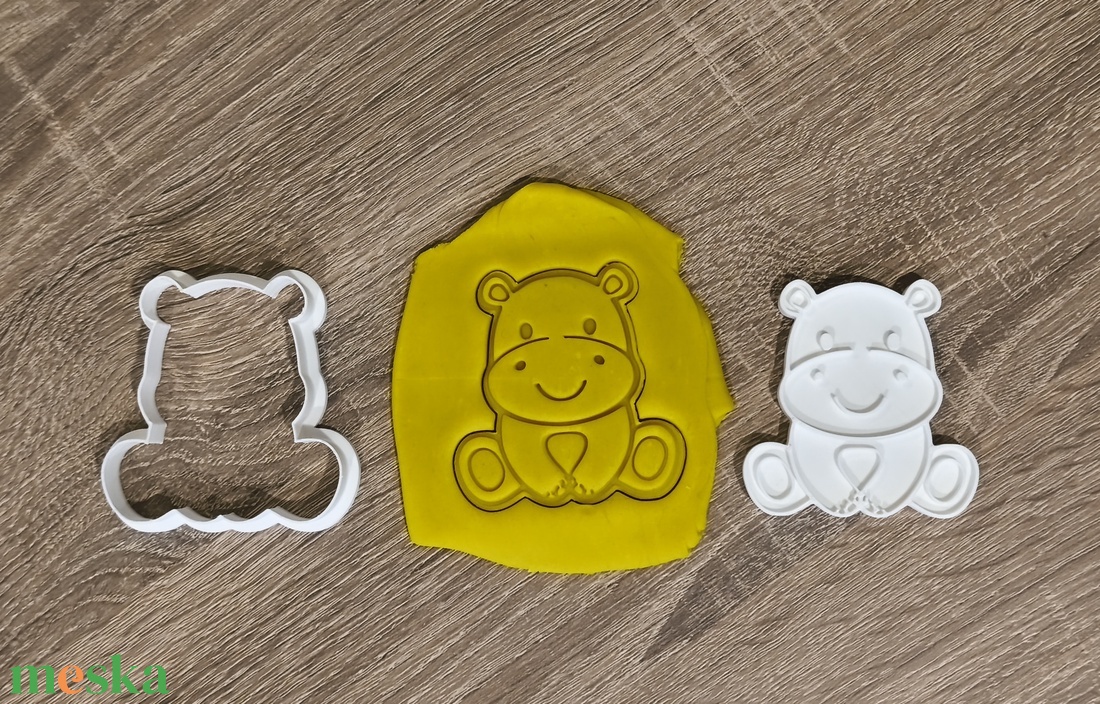 Víziló sütikiszúró - otthon & életmód - konyhafelszerelés, tálalás - sütés, főzés - sütikiszúró - Meska.hu