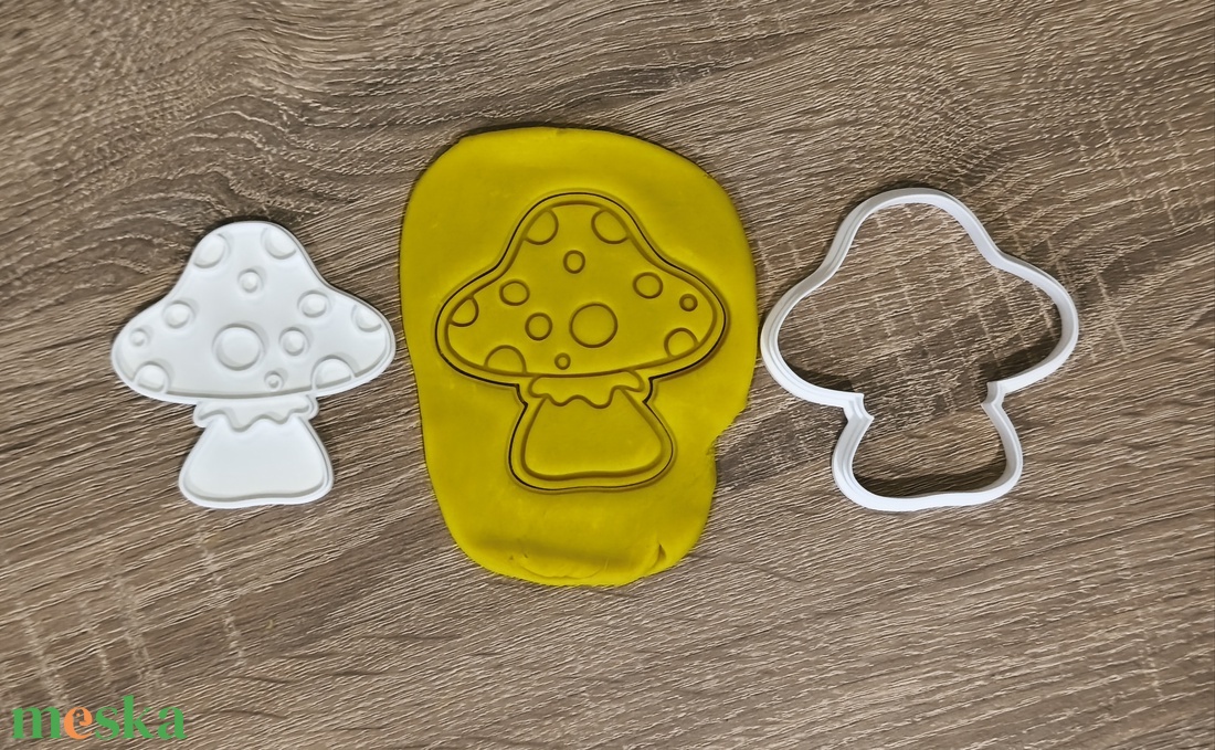 Gomba sütikiszúró - otthon & életmód - konyhafelszerelés, tálalás - sütés, főzés - sütikiszúró - Meska.hu