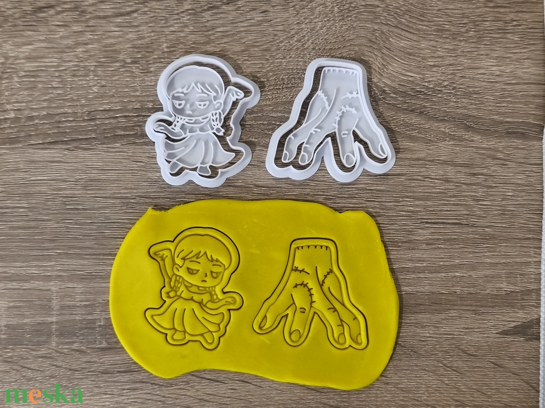 Wednesday sütikiszúró szett (6db) - otthon & életmód - konyhafelszerelés, tálalás - sütés, főzés - sütikiszúró - Meska.hu