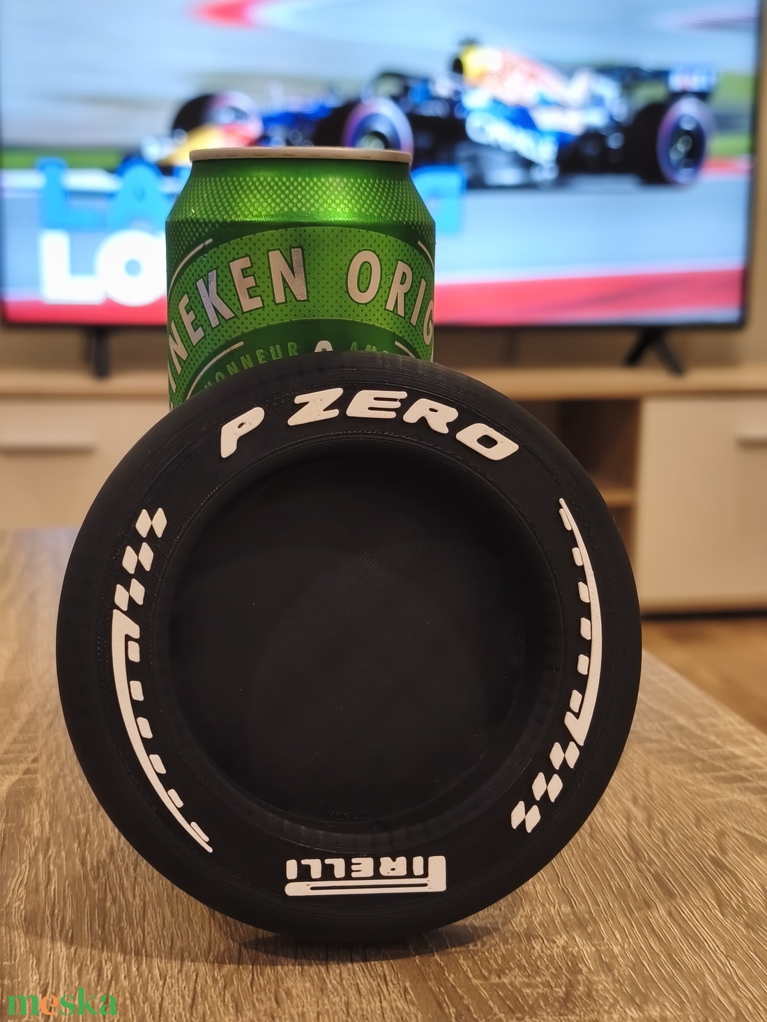 F1 gumiabroncs sörtartó - otthon & életmód - konyhafelszerelés, tálalás - tálalás - tányér- és poháralátét - Meska.hu