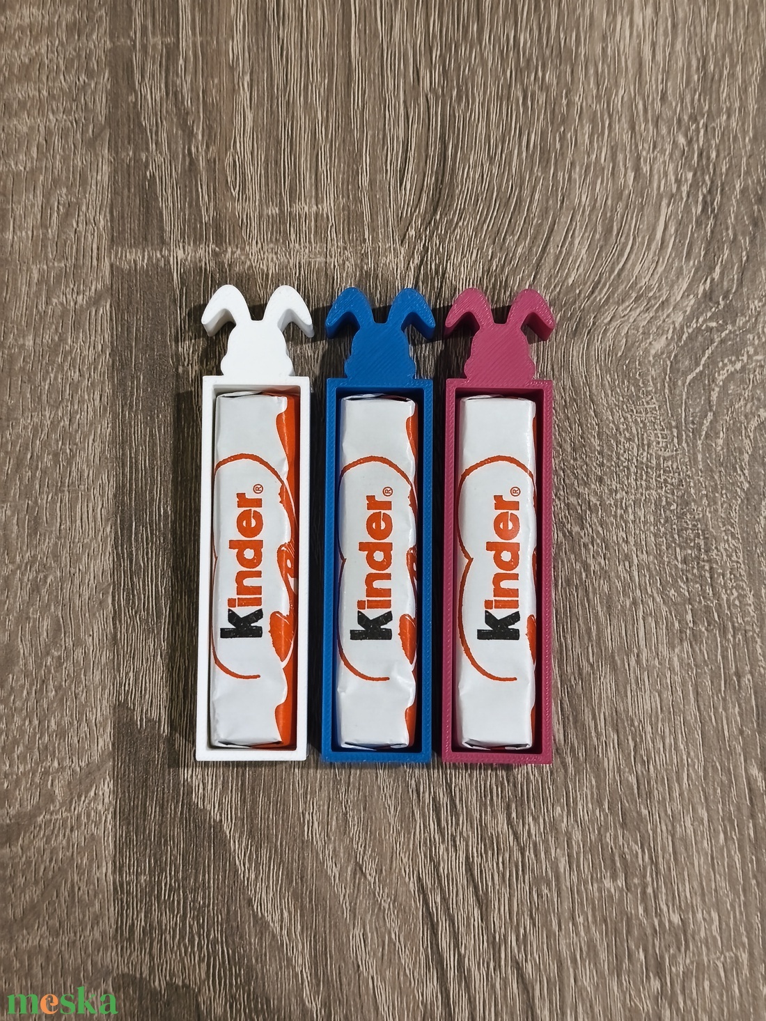 Kinder csokitartó/csoki átadó - ünnepi díszek, dekorációk - húsvéti díszek és dekorációk - húsvéti ajándékátadó - Meska.hu