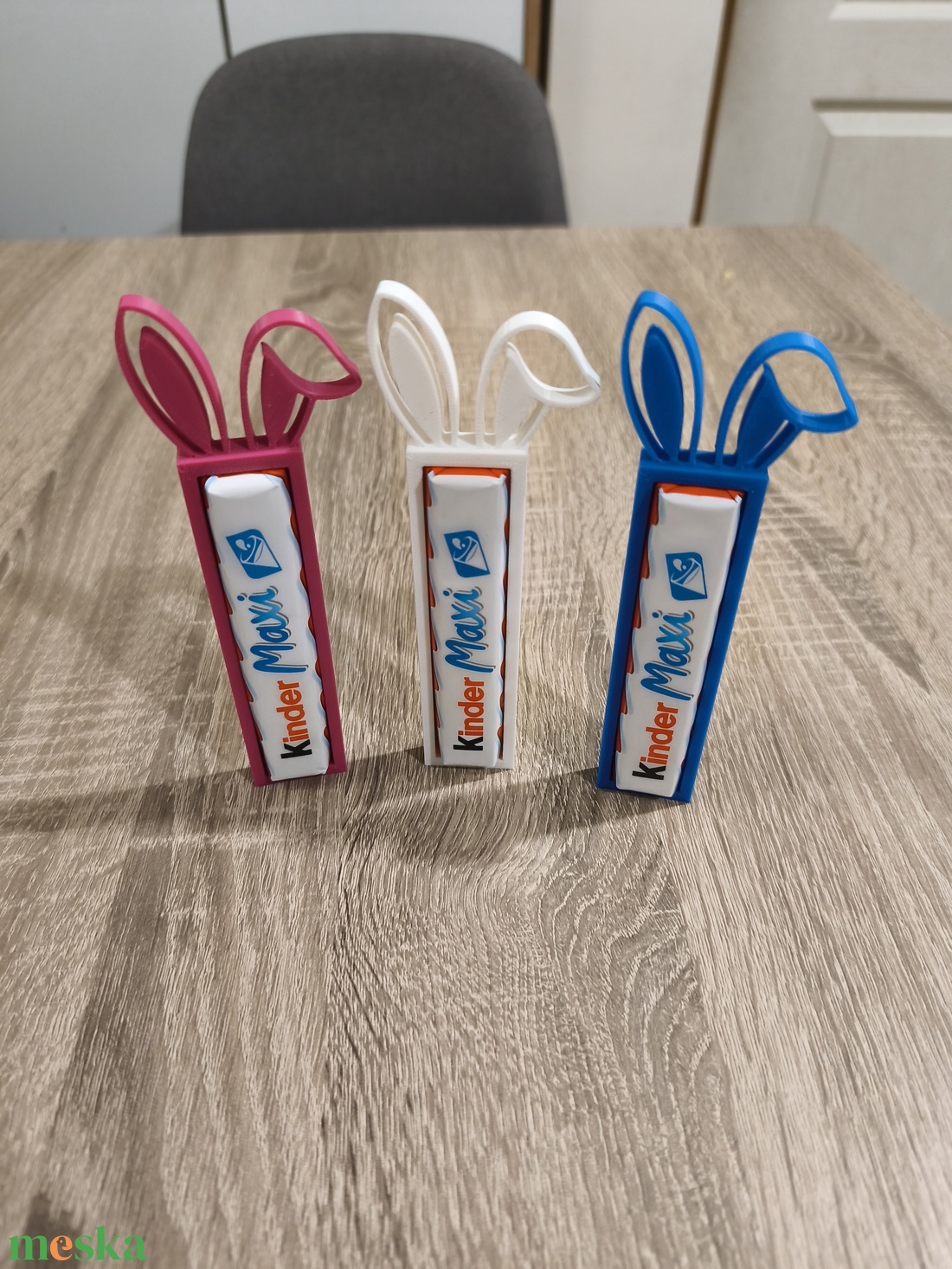 Kinder Maxi csokitartó/csoki átadó - ünnepi díszek, dekorációk - húsvéti díszek és dekorációk - húsvéti ajándékátadó - Meska.hu