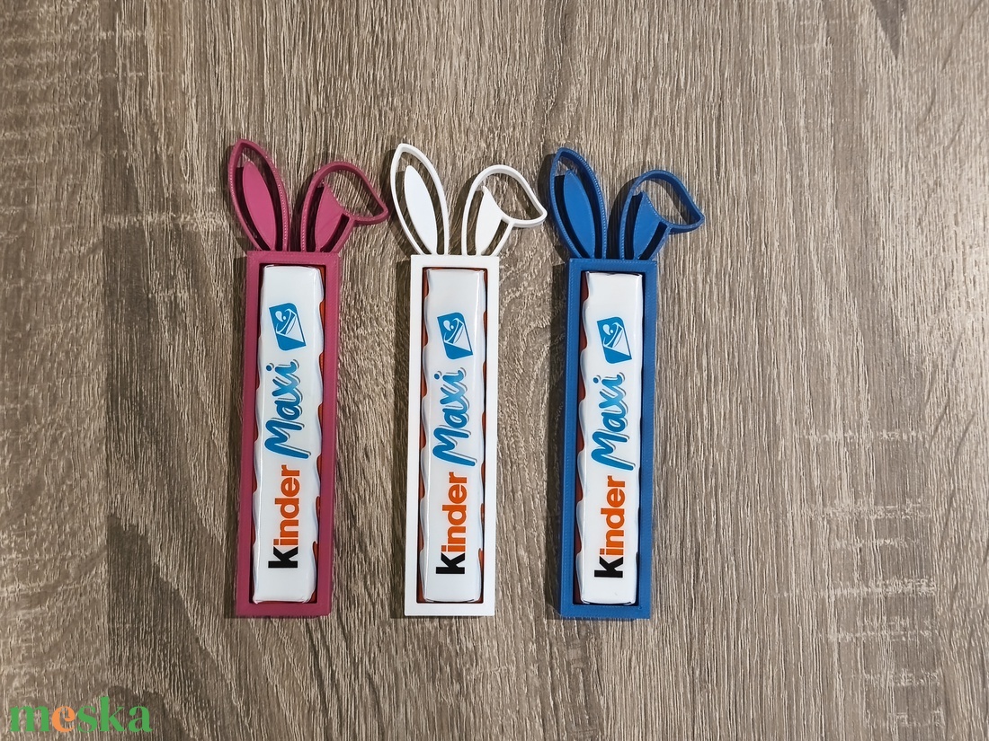 Kinder Maxi csokitartó/csoki átadó - ünnepi díszek, dekorációk - húsvéti díszek és dekorációk - húsvéti ajándékátadó - Meska.hu