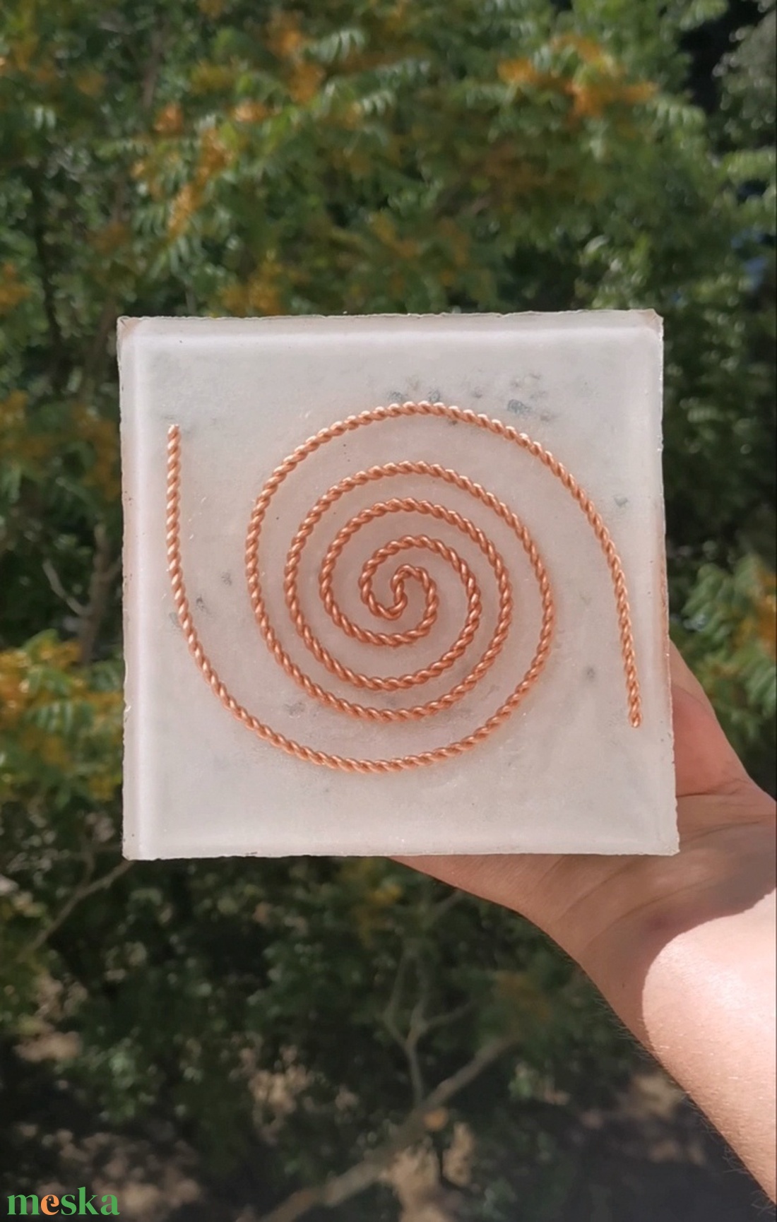 Orgonit piramis L - otthon & életmód - dekoráció - spiritualitás - orgonit piramis - Meska.hu