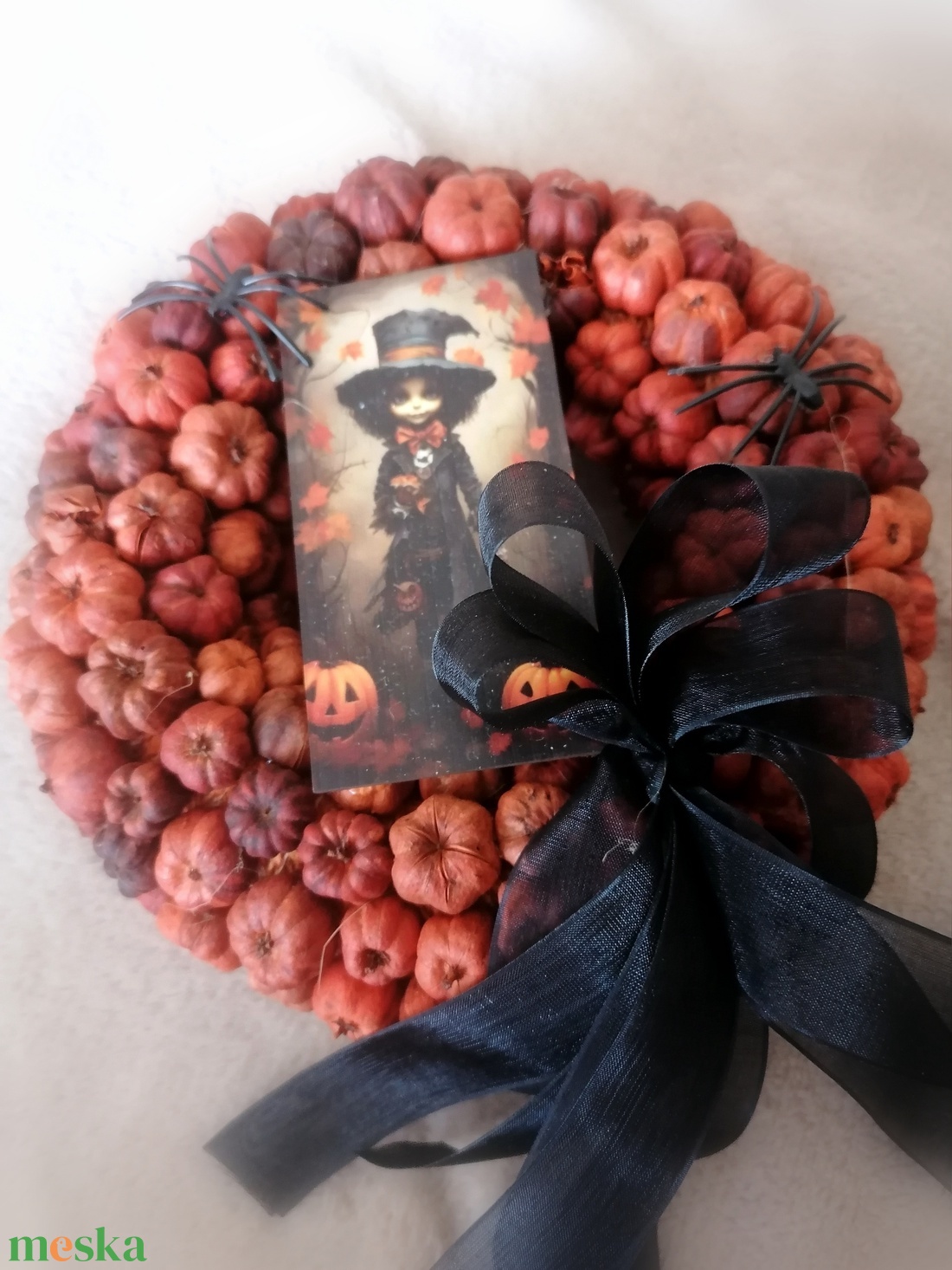 Halloween-i kopogtató  - otthon & életmód - dekoráció - ajtó- és ablak dekoráció - ajtódísz & kopogtató - Meska.hu