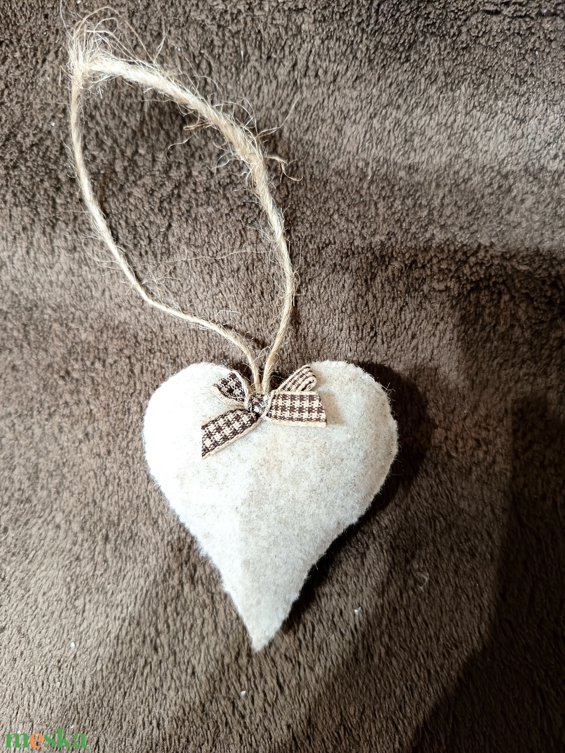 Filc függő dísz  - karácsony - karácsonyi lakásdekoráció - karácsonyfadíszek - Meska.hu