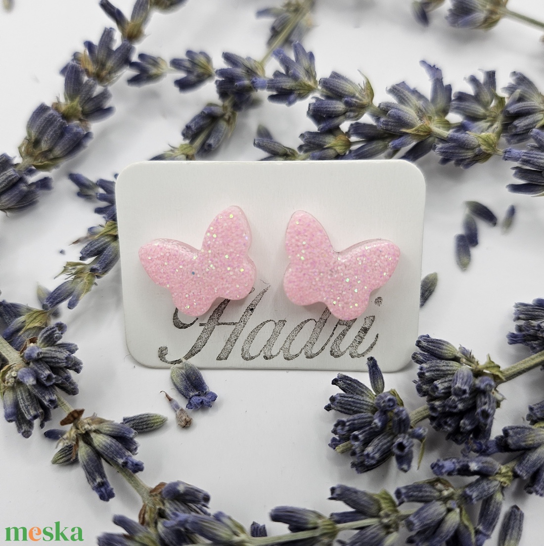 Epoxy fülbevalók - ékszer - fülbevaló - pötty fülbevaló - Meska.hu