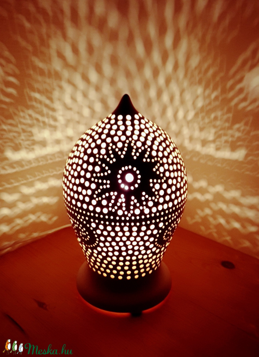 ,Keleti Varázslat Kerámia Éjjeli Lámpa Hangulat Fény -  - Meska.hu