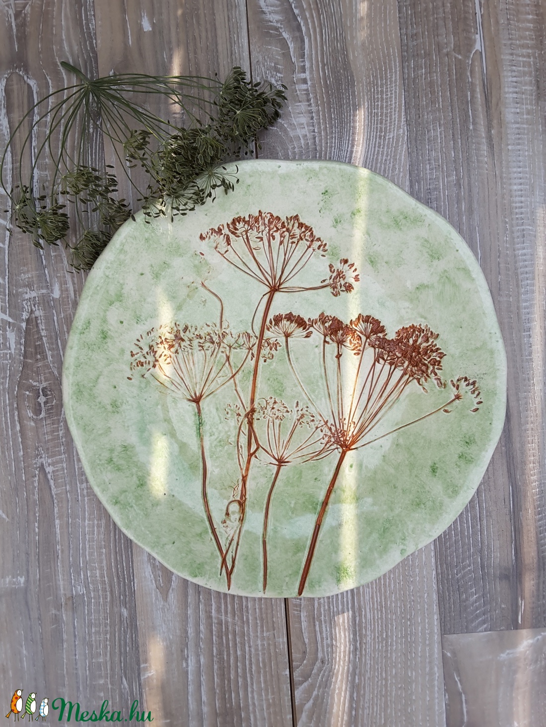 Nagy Kerek Kapros Suti Kínáló Kerámiából -  - Meska.hu