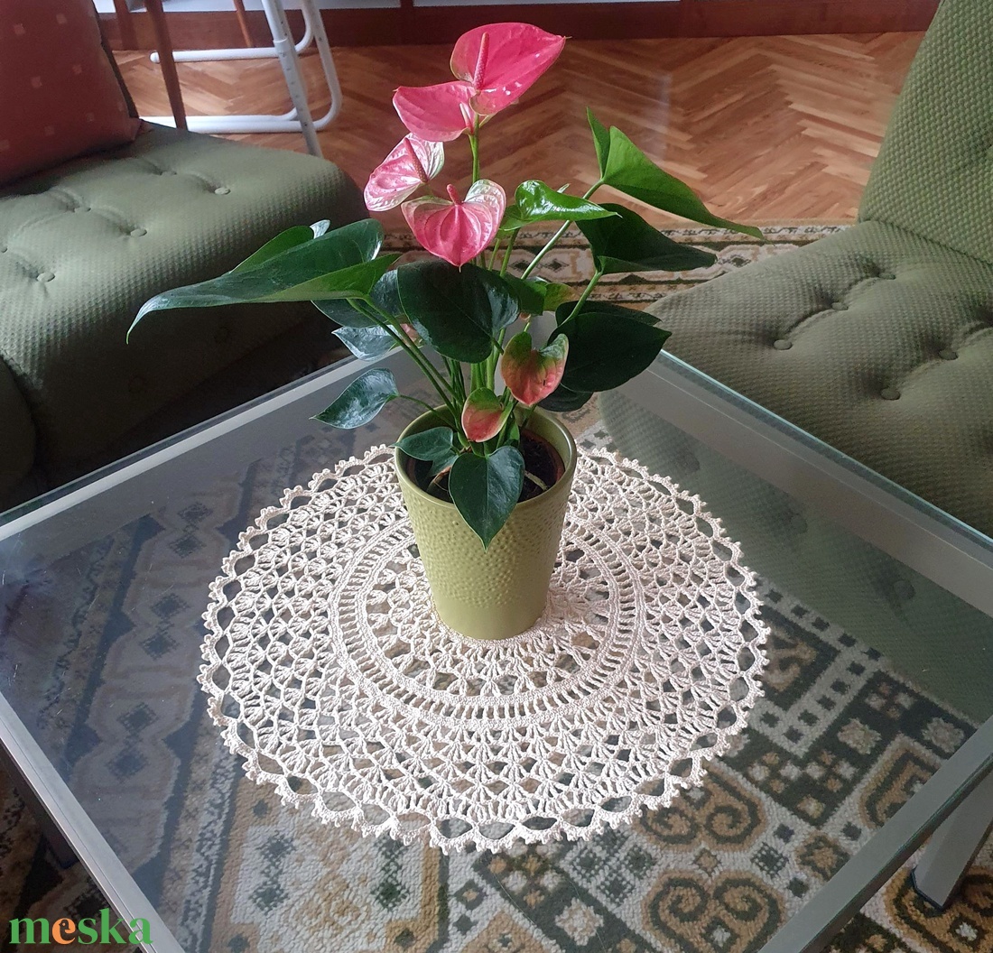50 cm-es kerek horgolt terítő (mandala) - otthon & életmód - dekoráció - Meska.hu 50 cm-es kerek horgolt terítő (mandala) - otthon & életmód - dekoráció - Meska.hu