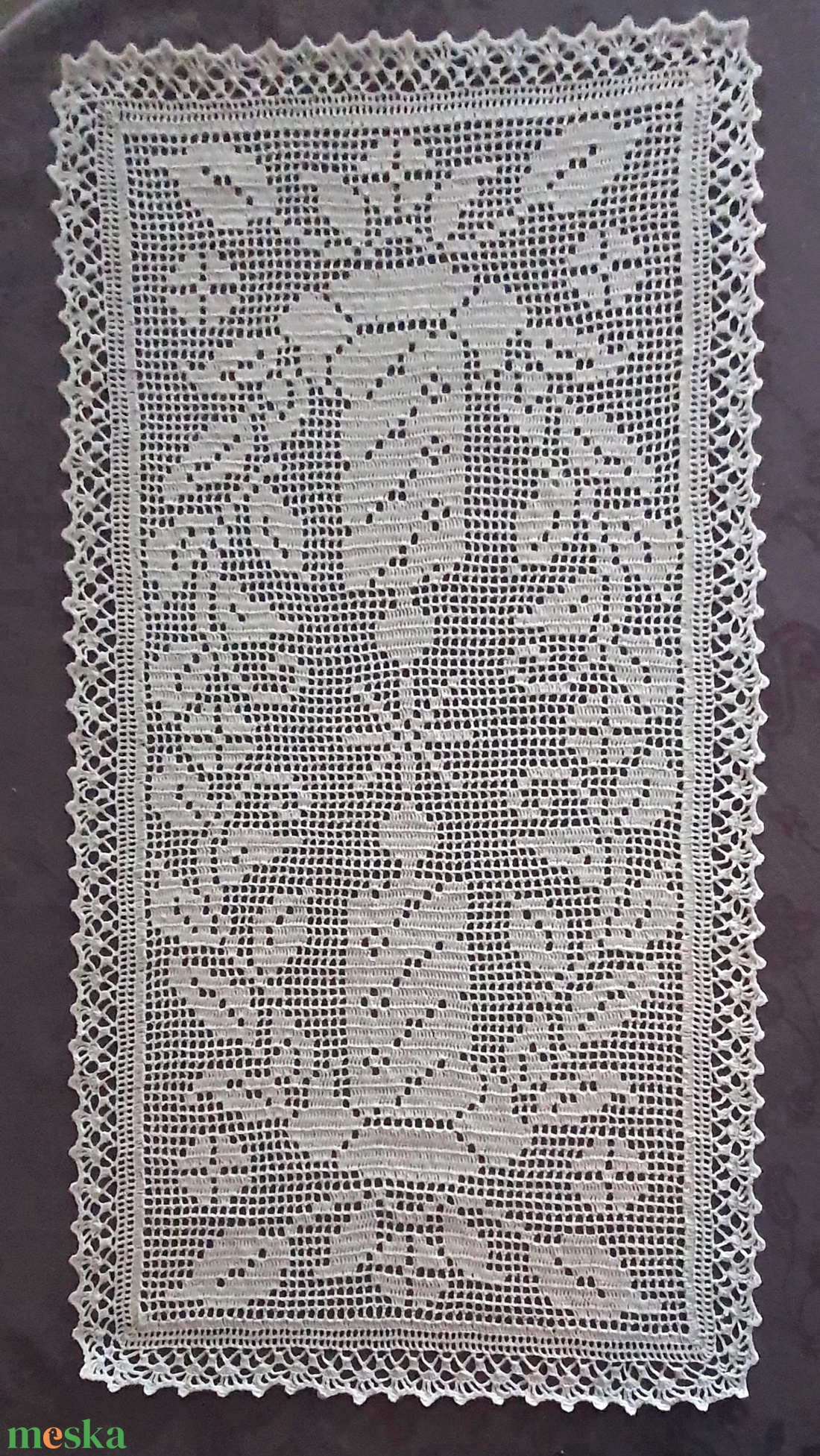 horgolt csipketerítő, 90 x 46 cm keresztelőre, karácsonyra - otthon & életmód - dekoráció - asztal és polc dekoráció - horgolt & csipketerítő - Meska.hu horgolt csipketerítő, 90 x 46 cm keresztelőre, karácsonyra - otthon & életmód - dekoráció - asztal és polc dekoráció - horgolt & csipketerítő - Meska.hu