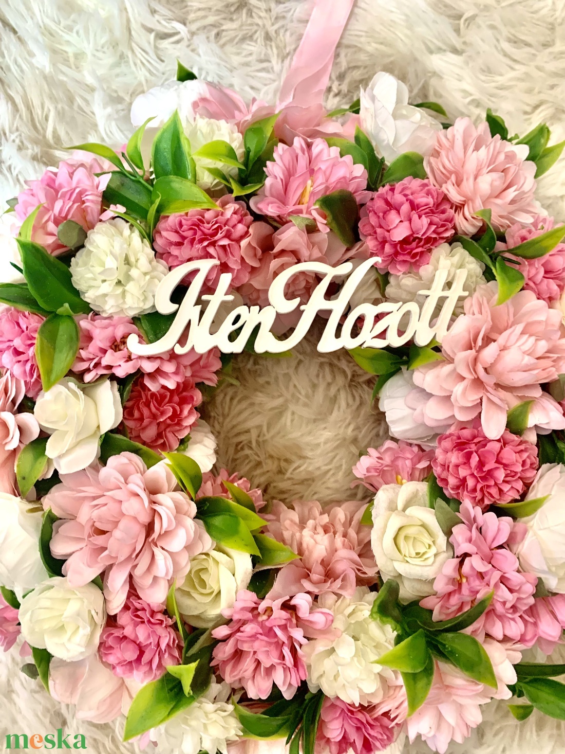 Isten hozott tavaszi ajtó kopogtató - otthon & életmód - dekoráció - ajtó- és ablak dekoráció - ajtódísz & kopogtató - Meska.hu