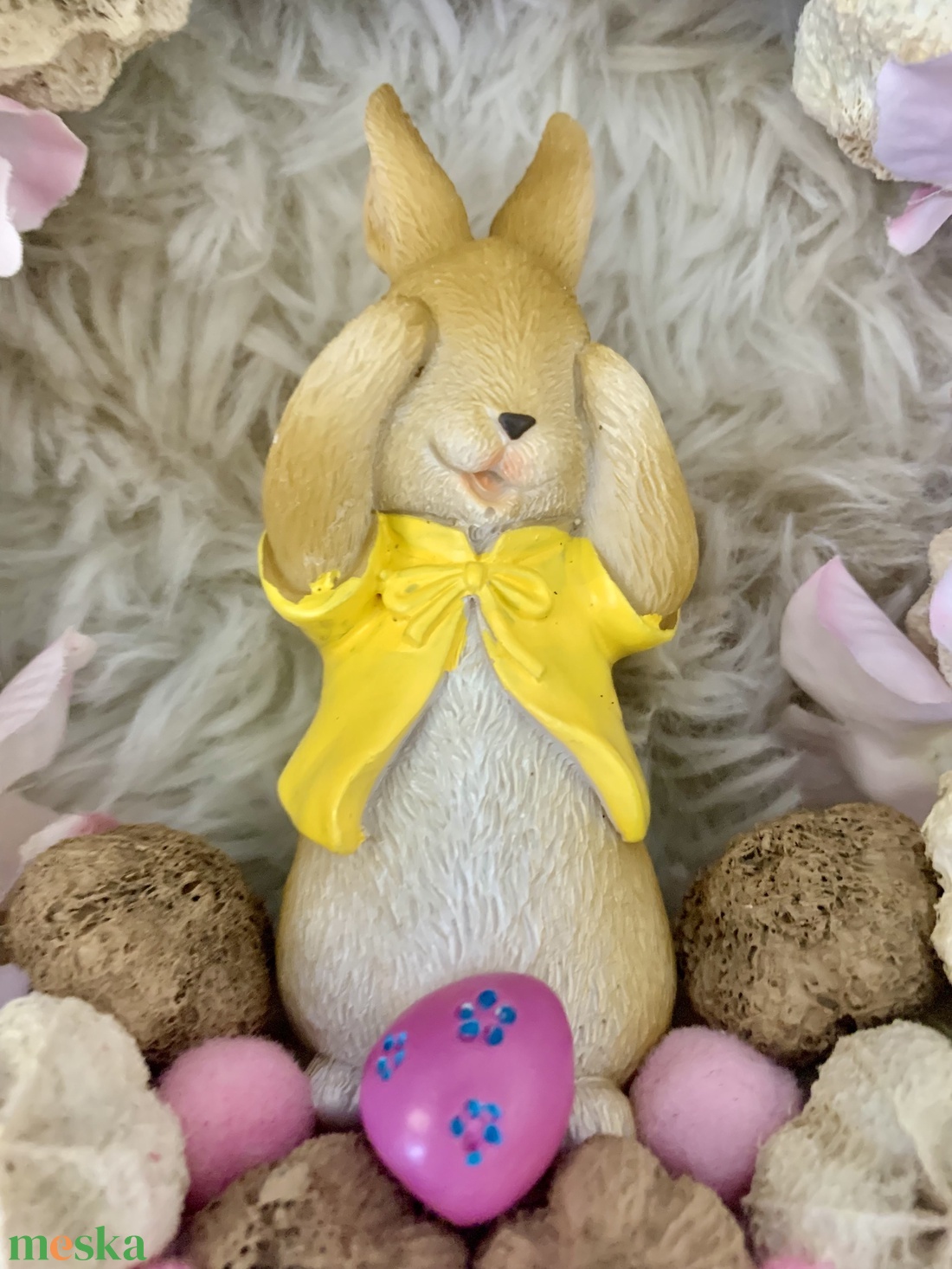 Húsvéti ajtó kopogtató - ünnepi díszek, dekorációk - húsvéti díszek és dekorációk - húsvéti ajtódísz, kopogtató - Meska.hu