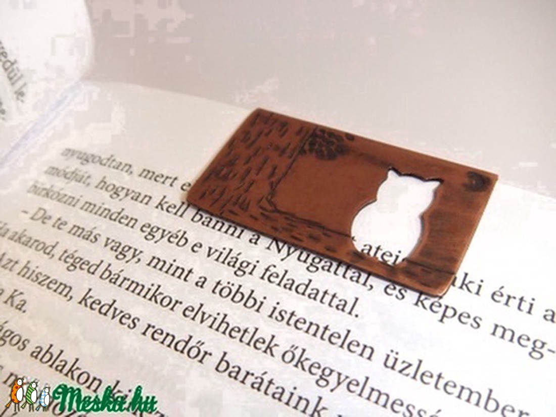 Baglyos  könyvjelző -  - Meska.hu