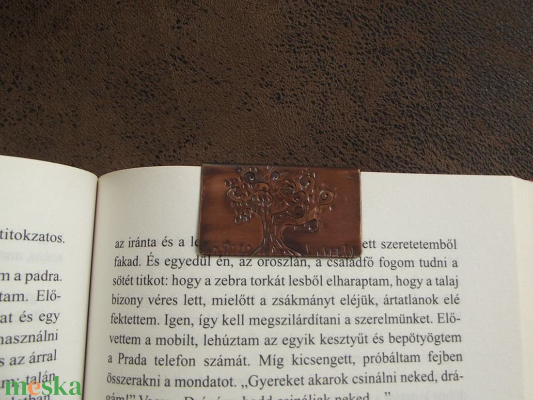 Életfa  könyvjelző - könyv & zene - könyvjelző - Meska.hu