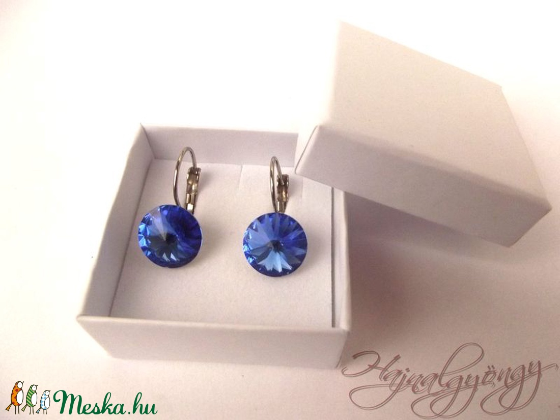Swarovski, nemesacél francia kapcsos fülbevaló - ékszer - fülbevaló - lógó fülbevaló - Meska.hu Swarovski, nemesacél francia kapcsos fülbevaló - ékszer - fülbevaló - lógó fülbevaló - Meska.hu