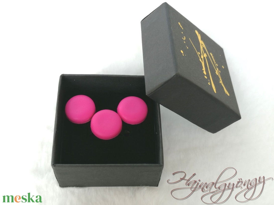 THREE DOTS - Magenta ékszerszett - ékszer - ékszerszett - Meska.hu THREE DOTS - Magenta ékszerszett - ékszer - ékszerszett - Meska.hu