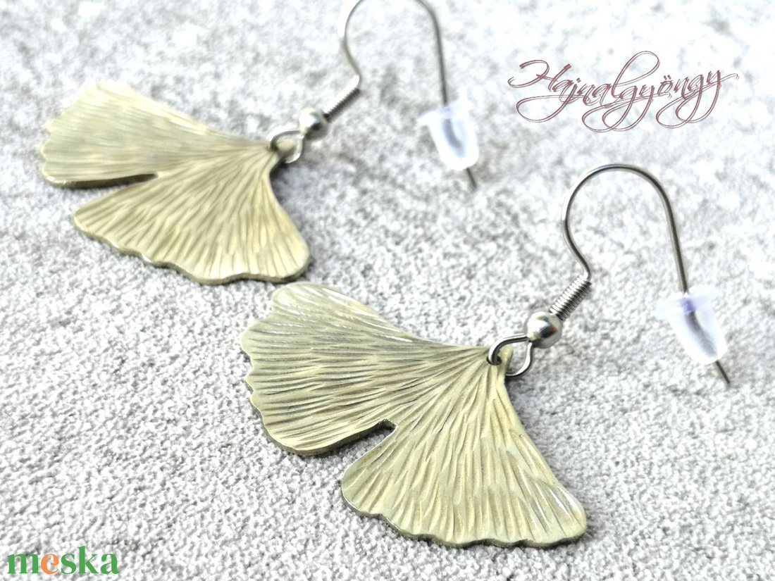 Gingko biloba ékszerszett - ékszer - ékszerszett - Meska.hu Gingko biloba ékszerszett - ékszer - ékszerszett - Meska.hu