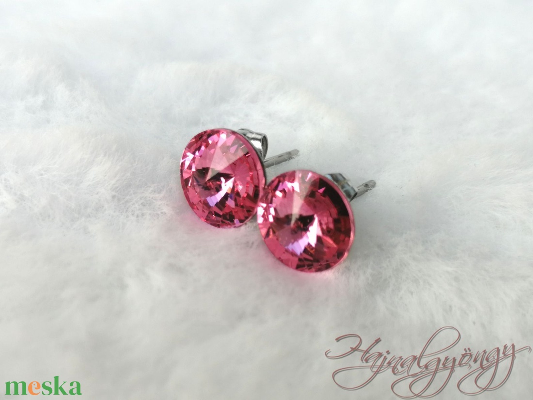 ROSE fülbevaló 8 mm - ékszer - fülbevaló - pötty fülbevaló - Meska.hu ROSE fülbevaló 8 mm - ékszer - fülbevaló - pötty fülbevaló - Meska.hu