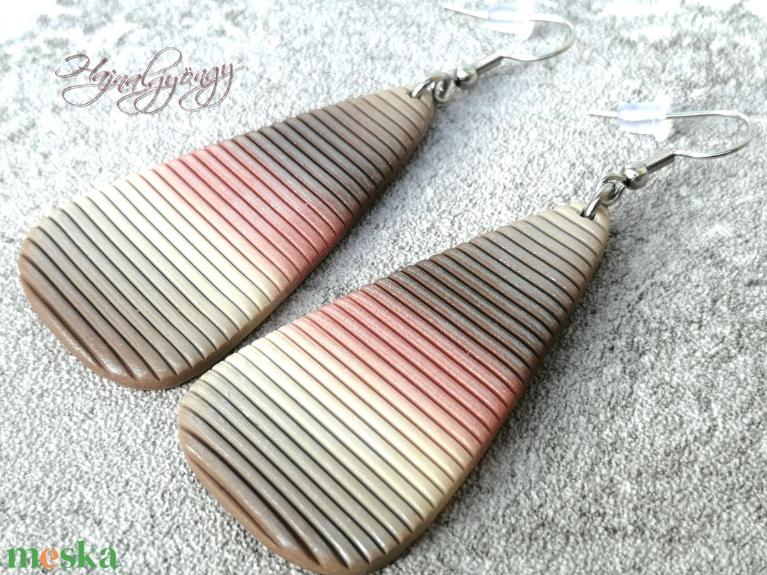 ROSEGOLD fülbevaló - ékszer - fülbevaló - lógó fülbevaló - Meska.hu ROSEGOLD fülbevaló - ékszer - fülbevaló - lógó fülbevaló - Meska.hu