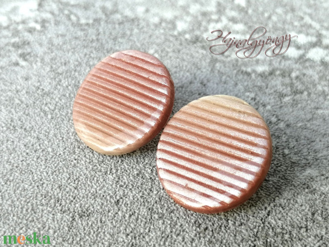 ROSEGOLD fülbevaló - ékszer - fülbevaló - klipsz - Meska.hu ROSEGOLD fülbevaló - ékszer - fülbevaló - klipsz - Meska.hu