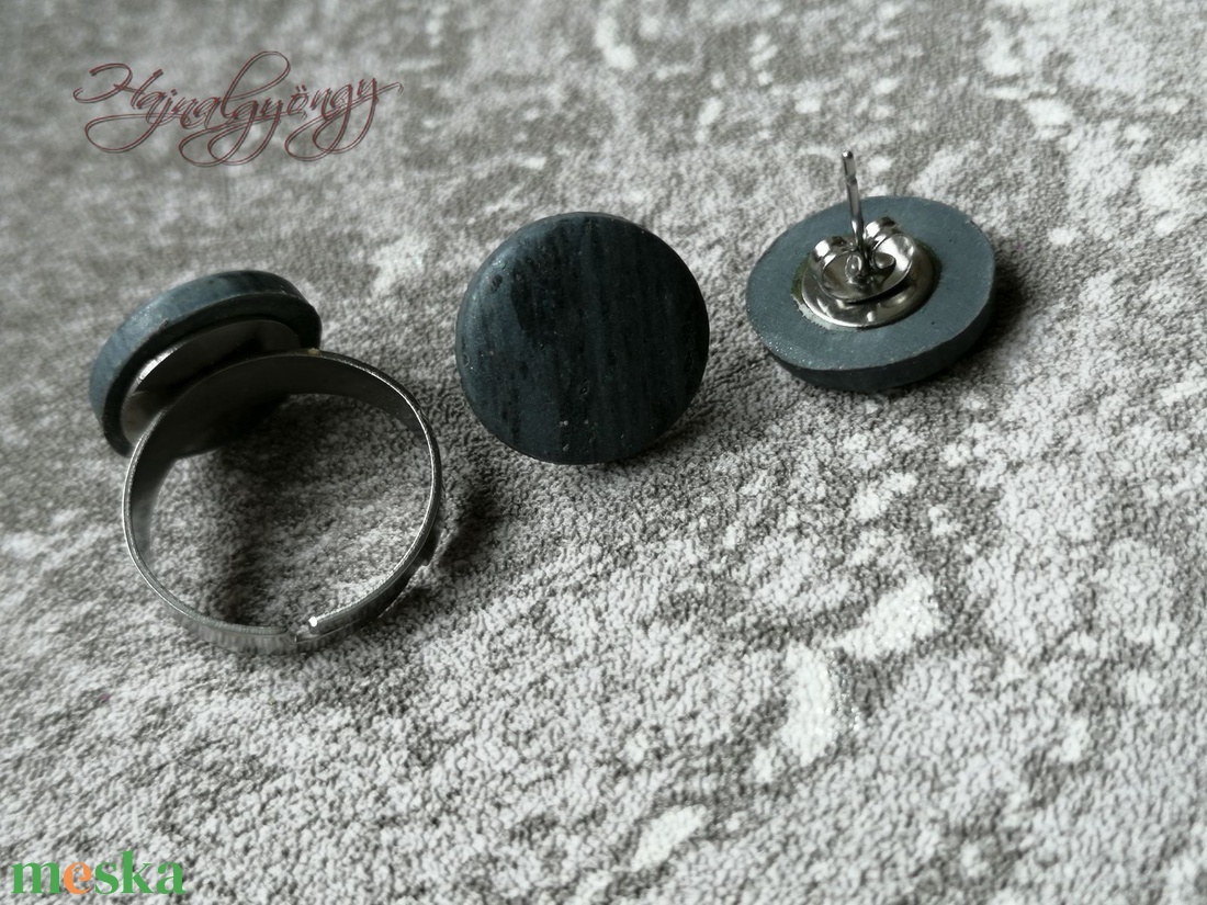 THREE DOTS - Beton ékszerszett - ékszer - ékszerszett - Meska.hu THREE DOTS - Beton ékszerszett - ékszer - ékszerszett - Meska.hu