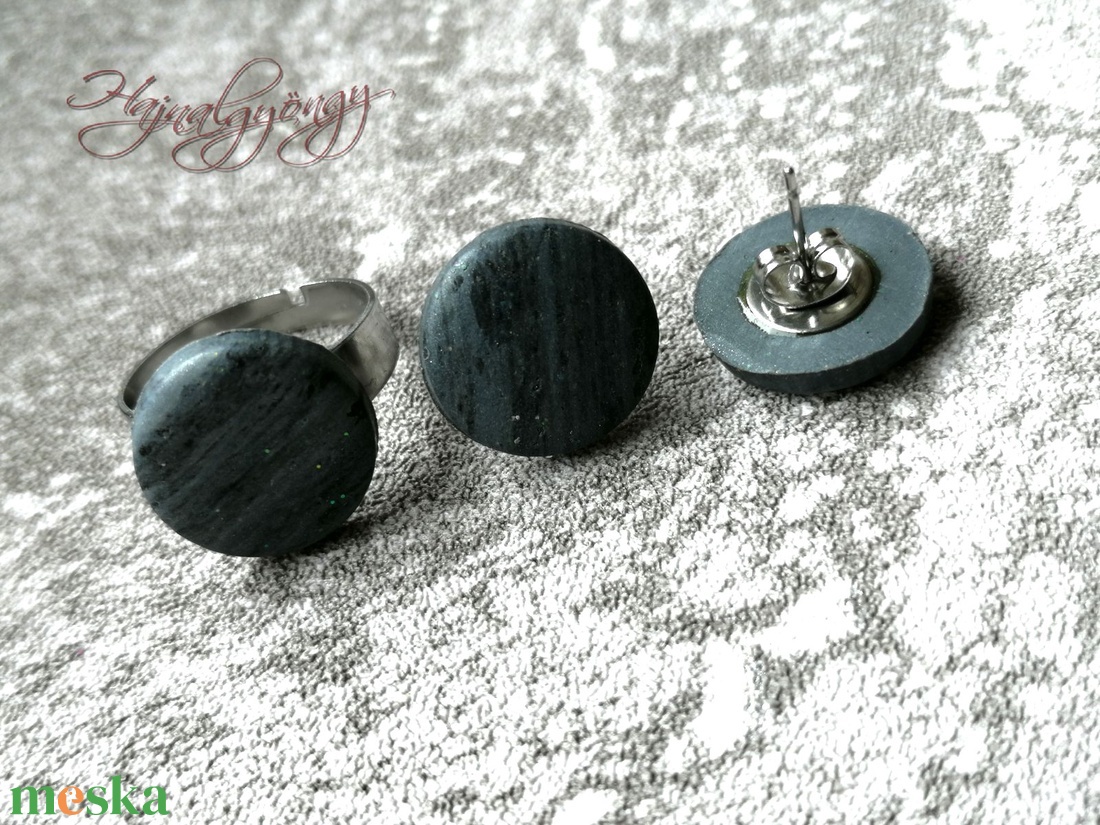 THREE DOTS - Beton ékszerszett - ékszer - ékszerszett - Meska.hu THREE DOTS - Beton ékszerszett - ékszer - ékszerszett - Meska.hu