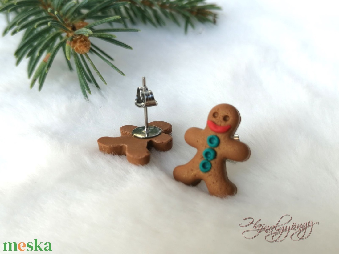 MÉZI fülbevaló / türkiz - ékszer - fülbevaló - pötty fülbevaló - Meska.hu