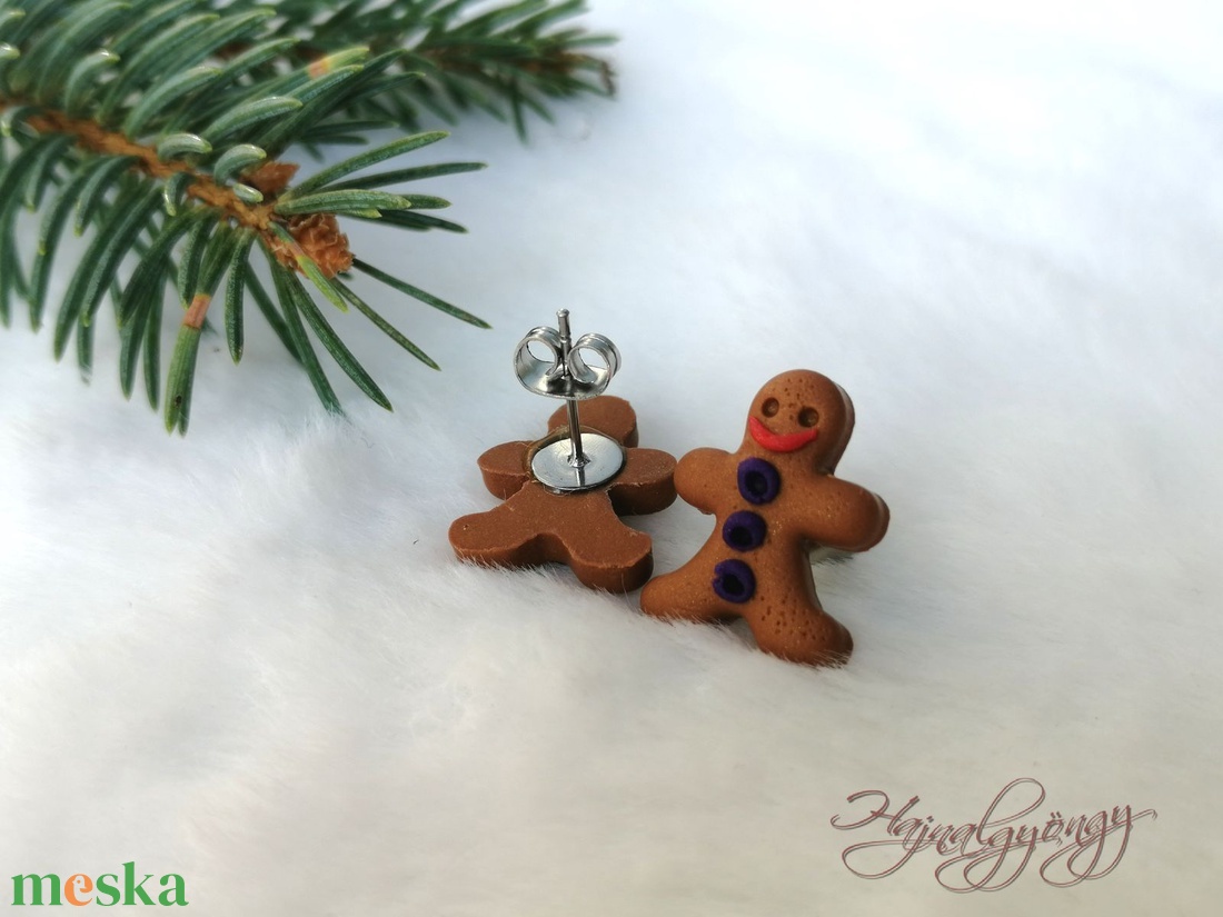 MÉZI fülbevaló / lila - ékszer - fülbevaló - pötty fülbevaló - Meska.hu