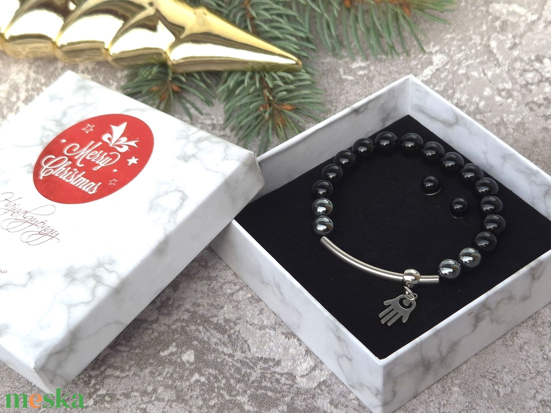 Ónix ásvány ékszerszett - ékszer - ékszerszett - Meska.hu