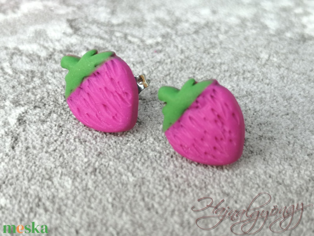 SZAMÓCA fülbevaló  - ékszer - fülbevaló - pötty fülbevaló - Meska.hu