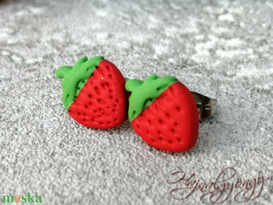 SZAMÓCA fülbevaló  - ékszer - fülbevaló - pötty fülbevaló - Meska.hu