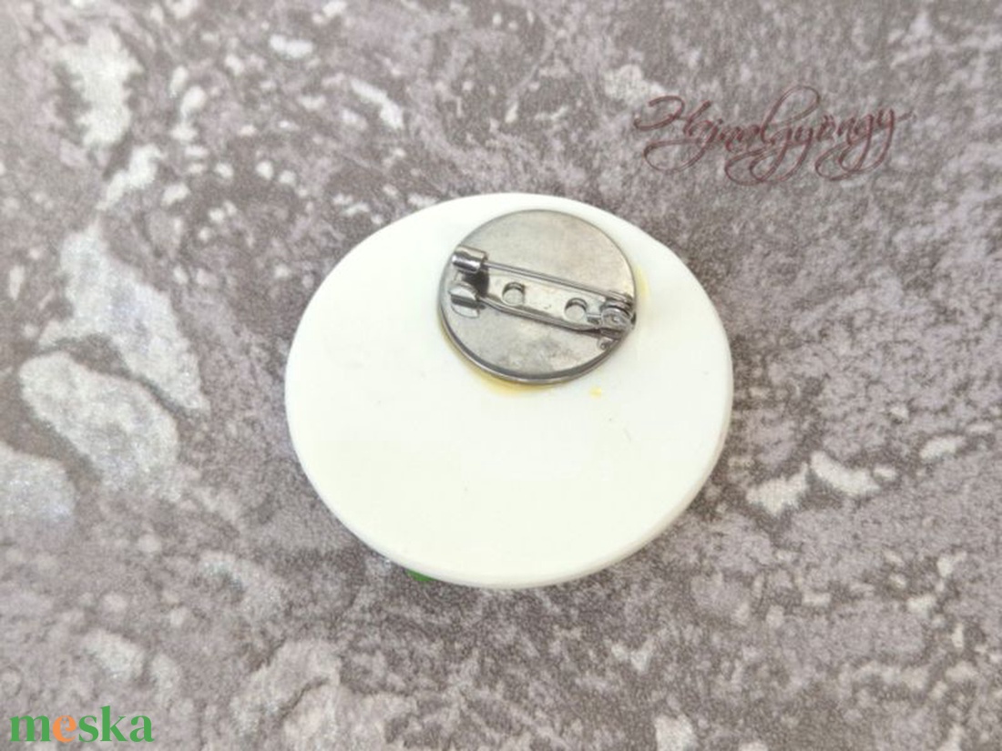 KOKÁRDA - virág mutívum - ékszer - kitűző és bross - Meska.hu