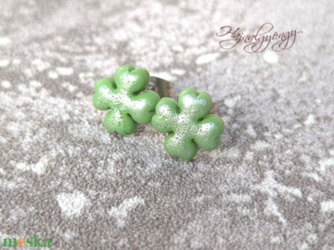 LÓHERE nemesacél fülbevaló - ékszer - fülbevaló - pötty fülbevaló - Meska.hu