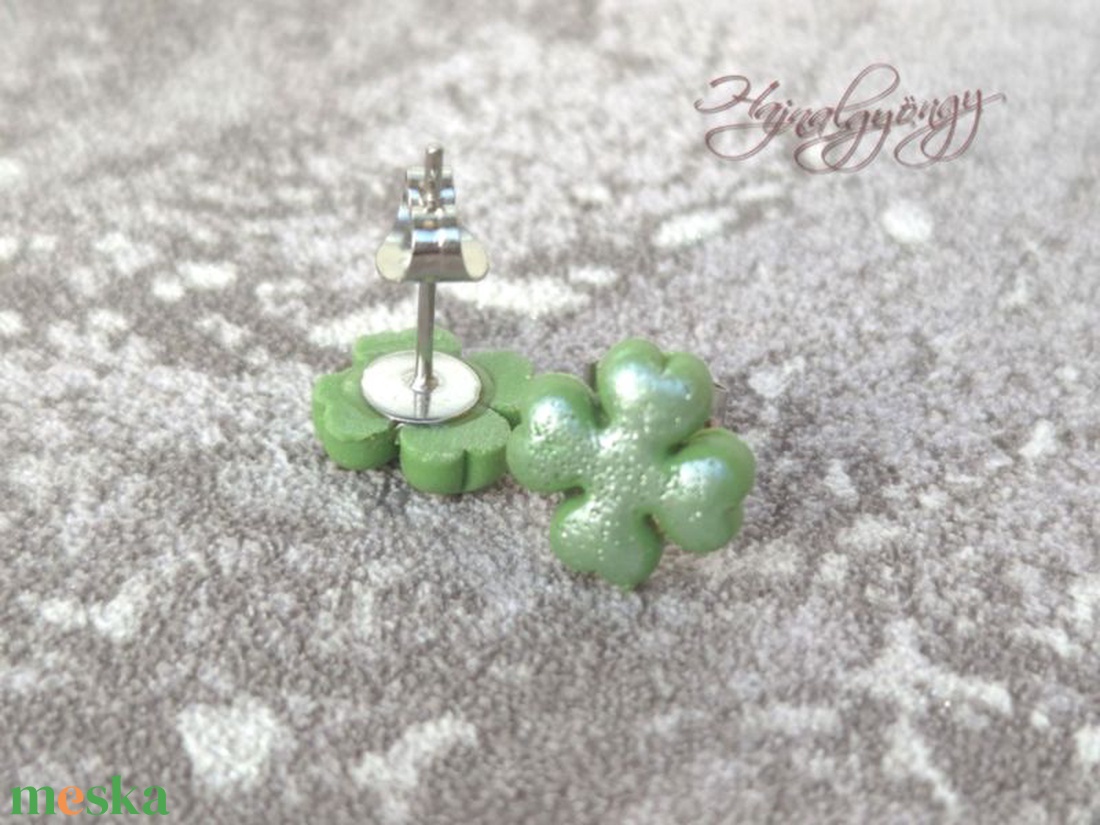 LÓHERE nemesacél fülbevaló - ékszer - fülbevaló - pötty fülbevaló - Meska.hu