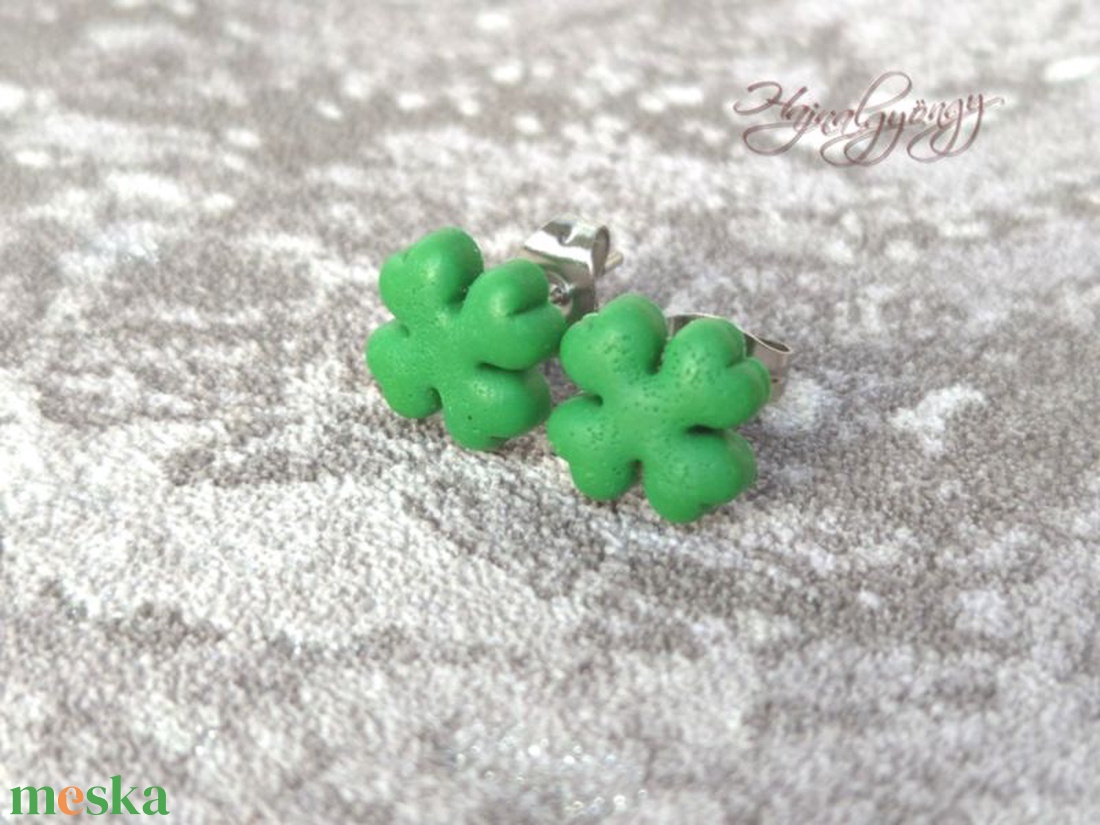 LÓHERE nemesacél fülbevaló - ékszer - fülbevaló - pötty fülbevaló - Meska.hu