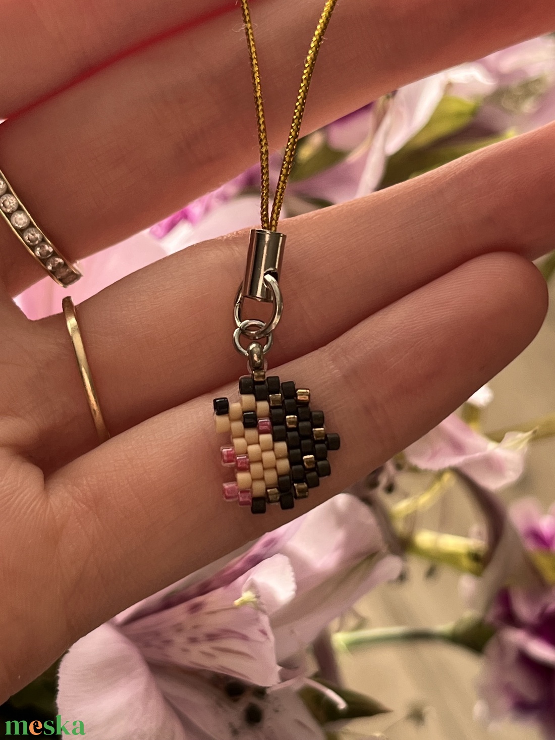 Icipici sünis táskadísz - táska & tok - kulcstartó & táskadísz - táskadísz - Meska.hu